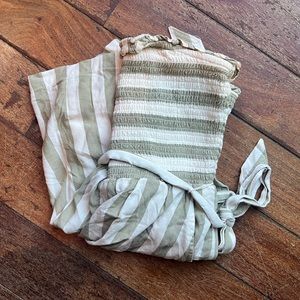 Striped Sleeveless Romper